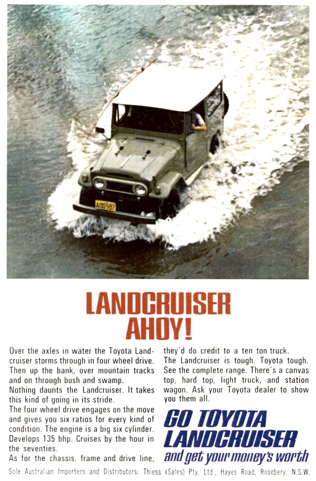 1967 Toyota Land Cruiser 4WD 2 Door J40